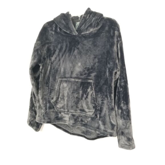 Champian cozy and soft hooded navy pullover - Picture 2 of 5